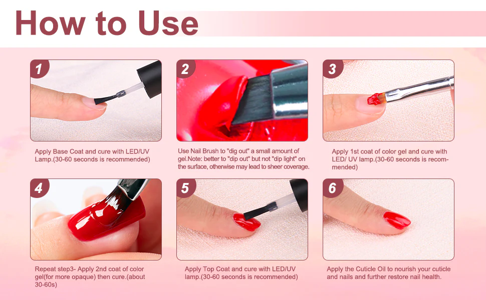 4 Colors Solid Nail Gel color5 - Image 8