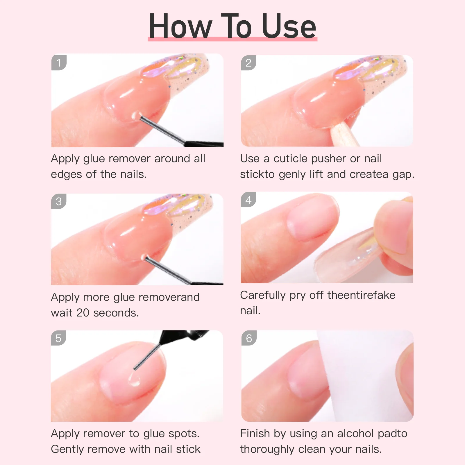 Pinpoint Remover For Nail Glue Remover Press On Nails - Image 22